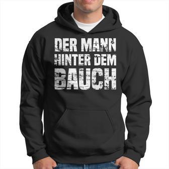 Der Mann Hinter Dem Bauchintage Father's Day Kapuzenpullover - Geschenkecke