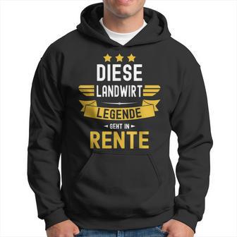 Die Legende Geht In Rente Geht In Kapuzenpullover - Geschenkecke