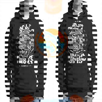 Dont Be A Dumb Bass Fishing Dad Hoodie - Thegiftio UK