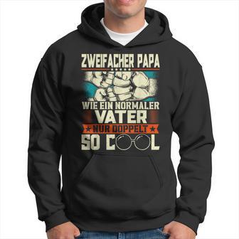 Double Father Papaon Zwei Kinder Kapuzenpullover - Geschenkecke