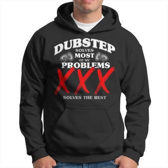 Dubstep Löst Die Msten Meiner Probleme Dubstep Kapuzenpullover - Geschenkecke