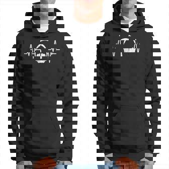 Écouteurs Dj Heartbeat Pour Amateur De Musique Sweat à capuche - Cadeauxyz