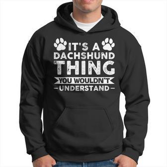 Es Ist Ein Dackel-Ding-Dackel Kapuzenpullover - Geschenkecke