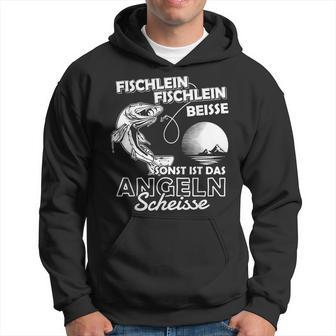 Fischlein Beisse Angler Fishing Kapuzenpullover - Geschenkecke