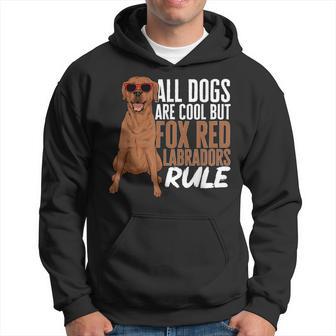 Foxred Lab Fox Red Labrador Retriever Hoodie - Monsterry