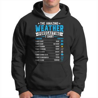 Meteorology Weatherman Weather Forecast Hoodie - Thegiftio UK
