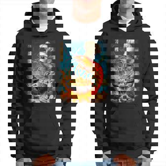 Shrimp Fried This Rice Meme Painting Distressed Style Hoodie - Monsterry