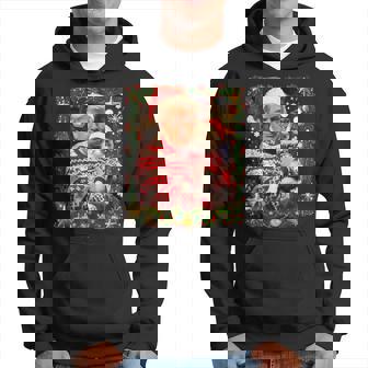 Trump Christmas Sweater For Cat Lovers Hoodie | Mazezy