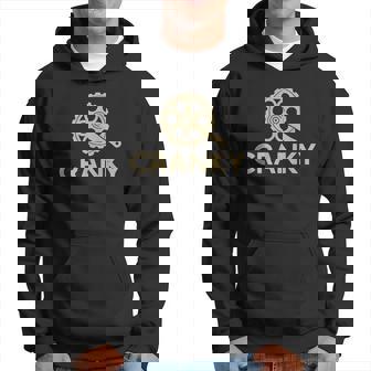 Vintage Cranky Bike Bicycle Rider Cycling Lover Hoodie - Thegiftio