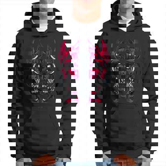 Hannya Maske Oni Samurai Maske Démon Japonais Krieger Sweat à capuche - Cadeauxyz
