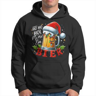 Ho Ho Hol Mir Mal Ein Bier Christmas Kapuzenpullover - Geschenkecke