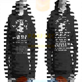 Je Suis Parfait Handballeur Humour Handball Homme Hand Drole Sweat à capuche - Cadeauxyz