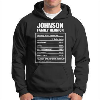 Johnson Familientreffen Nachname Afrikanischer Amerikanischer Nachname Kapuzenpullover - Geschenkecke