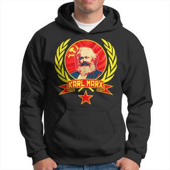 Karl Marx Soviet Communism Propaganda Kapuzenpullover - Geschenkecke