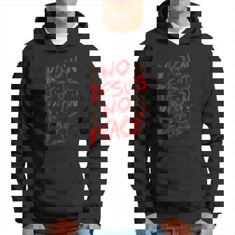 Know Jesus Know Peace On Back Hoodie - Thegiftio UK