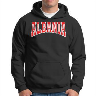 Kosovo Albania Tirana Flag Double Eagle Kapuzenpullover - Geschenkecke