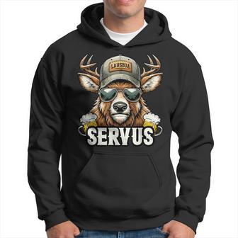 Lausbua Costume Oktoberfest Deer Servus Kapuzenpullover - Geschenkecke