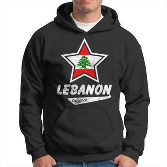 Lebanon Original Proud Lebanese Flag Lebanon Kapuzenpullover - Geschenkecke