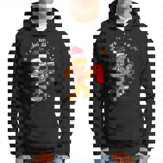 Out Here Looking Like A Snack Boujee Christmas Gingerbread Hoodie | Mazezy