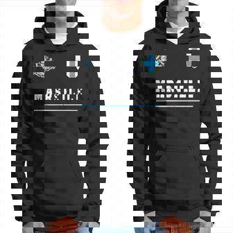 Maillot De Football Marseille Sports Sweat à capuche - Cadeauxyz