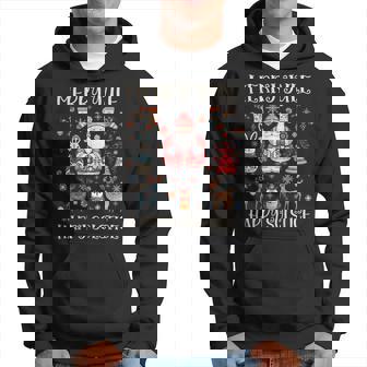 Merry Yule Happy Solstice Cottagecore Scandinavian Christmas Hoodie - Thegiftio UK