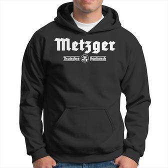 Metzger Fleischer Zunftzeichen Tradition Craft S Kapuzenpullover - Geschenkecke