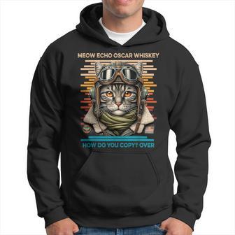 Mike Echo Oscar Whisky Wie Kopierst Du Over Catintage Kapuzenpullover - Geschenkecke