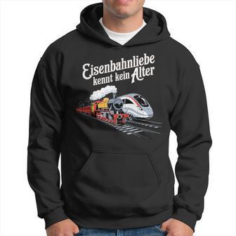 Model Railway Saying Eisenbahn Liebe Damplok Modellbau Kapuzenpullover - Geschenkecke