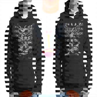 Mothman Cryptozoology Cryptid Ramen Japanese Noodles Hoodie - Thegiftio