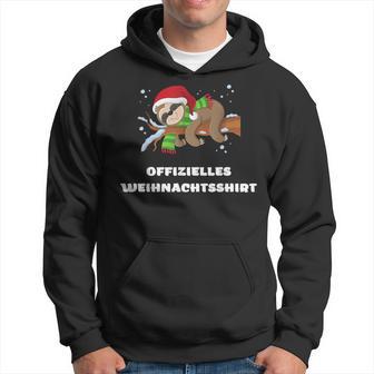 Offizielles Weihnachts Faultier Weihnachten Kapuzenpullover - Geschenkecke