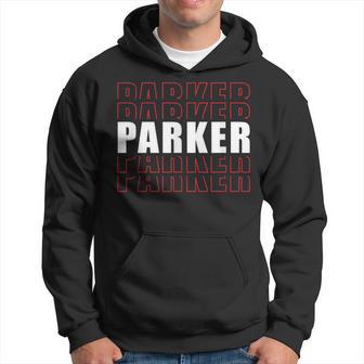 Parker Nachname Einzigartig Personalisierbar Kapuzenpullover - Geschenkecke