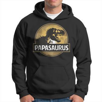 Père Fils Partenaire Papasaurus T-Rex Dinosaur Kapuzenpullover - Geschenkecke