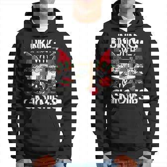 Pickleball Christmas Gnome Player Pun Tournament Hoodie - Seseable
