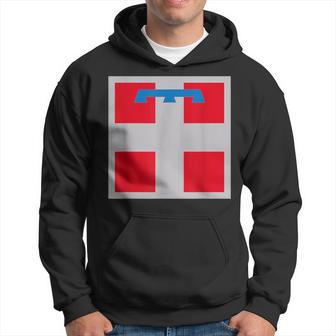 Piemonte Crest Flag Souvenir Kapuzenpullover - Geschenkecke