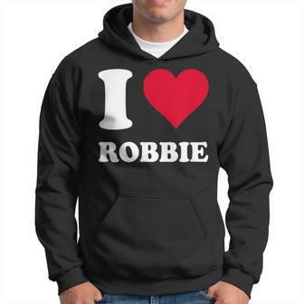 Red Heart I Love Robbie Kapuzenpullover - Geschenkecke