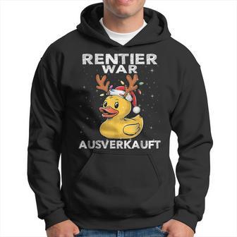 Reindeer Was Ausverkauft Elk Saying Christmas Kapuzenpullover - Geschenkecke