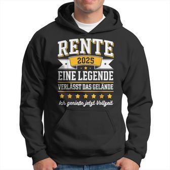 Rente 2025 Rentner 2025 Renteneintritt 2025 Kapuzenpullover - Geschenkecke