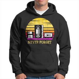 Retro Diskettehs The 80S Never Forget Kapuzenpullover - Geschenkecke