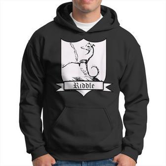 Riddle Surname Family Name Motto Kapuzenpullover - Geschenkecke