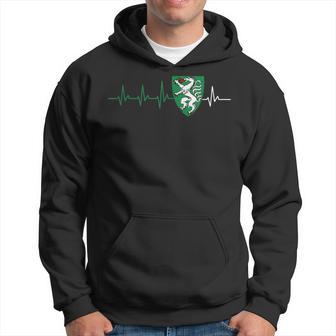 Steiermark Steirisch Crest Heartbeat Steirer Kapuzenpullover - Geschenkecke