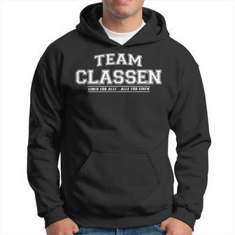 Team Classen Proud Family Last Name Kapuzenpullover - Geschenkecke