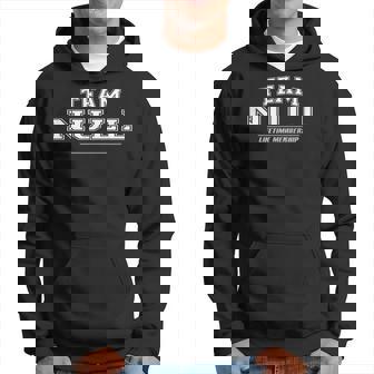 Team Null Stolzer Familienname Nachname Geschenk Kapuzenpullover - Geschenkecke