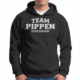 Team Pippen Stolzer Familienname Nachname Geschenk Kapuzenpullover - Geschenkecke