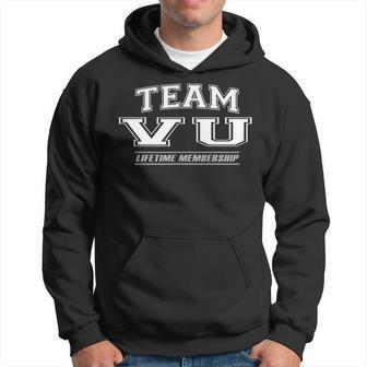 Teamu Proud Family Name Surname Kapuzenpullover - Geschenkecke