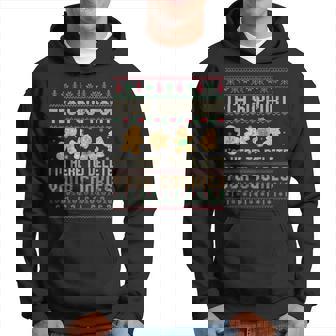 Tech Support Im Here To Delete Your Cookies Christmas Hoodie - Thegiftio UK