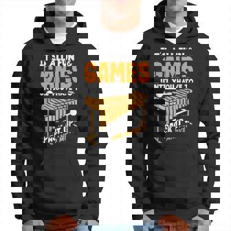 Vibraphone Musical Instrument Vibraphonist Marimba Player Hoodie - Monsterry