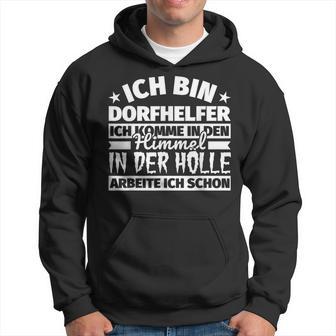 Village Helper Heaven Hell Kapuzenpullover - Geschenkecke