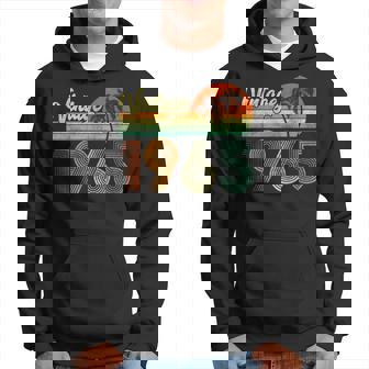 Vintage 1965 60Th Birthday 60 Years Old Retro Hoodie - Seseable