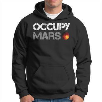 Vintage Occupy Mars Hoodie - Thegiftio UK