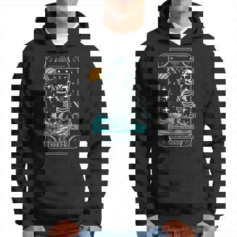 Water Polo Player Waterpolo Sport Skeleton Tarot Card Hoodie - Thegiftio UK